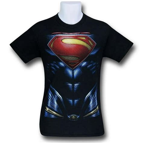 Superman Superman Tssupmosarmcsts Superman Man Of Steel Armor Costume Mens T Shirt Small