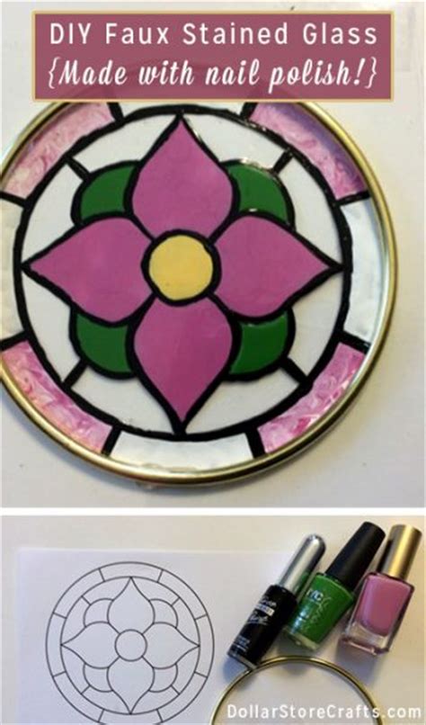 This is a great way to repurpose old windows and get some amazing garden décor, too. Tutorial: Faux Stained Glass Suncatcher » Dollar Store Crafts