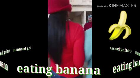 Eating Banana Challenge Youtube