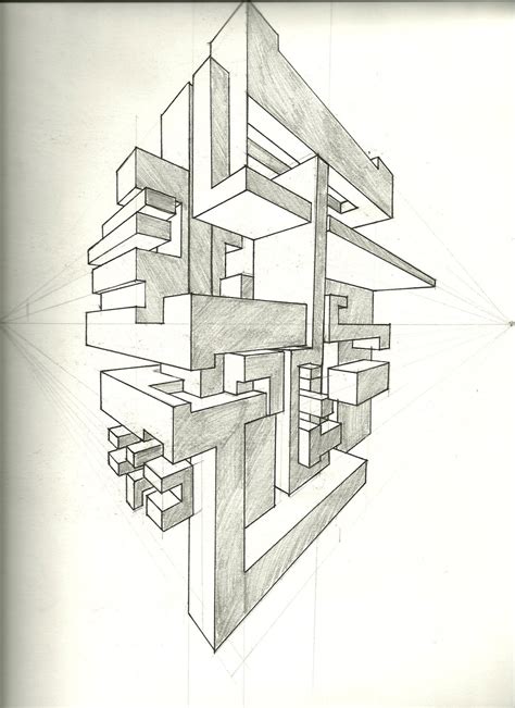 Drawing 1 Two Point Perspective