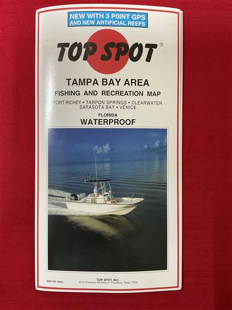 Top Spots Chart Hot Fishing Spots Tampa Bay Area 737703002023