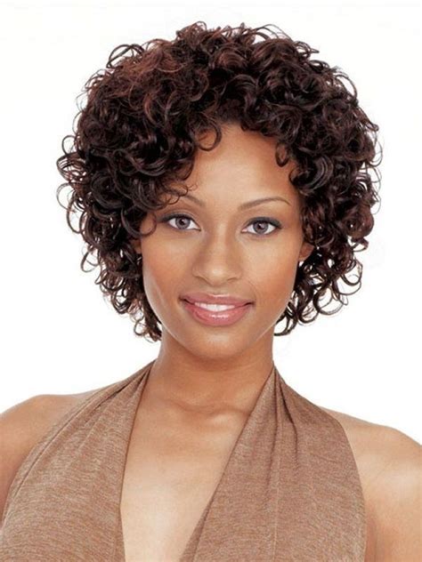Short Curly Weave Styles For Black Hair Weave Hairstyles Wavy Curly