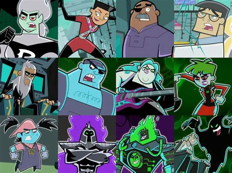 Villains Of Danny Phantom Danny Phantom Animated Cartoon Characters