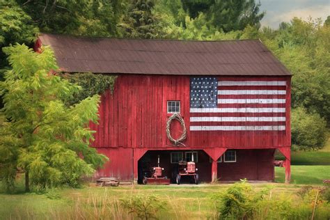 Patriotic Farmer Photograph By Lori Deiter Fine Art America