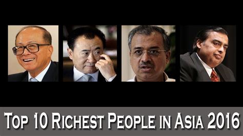 Top 10 Richest People In Asia 2018 Hd Latest 2018 Youtube