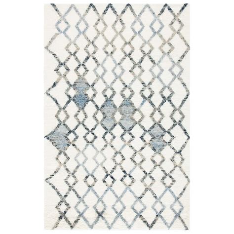 Safavieh Casablanca Honoria 5 X 8 Ft Wool Ivorygray Indoor Abstract