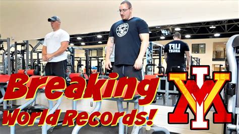 Vmi Powerlifting Breaking World Records My West Side Story W14d2