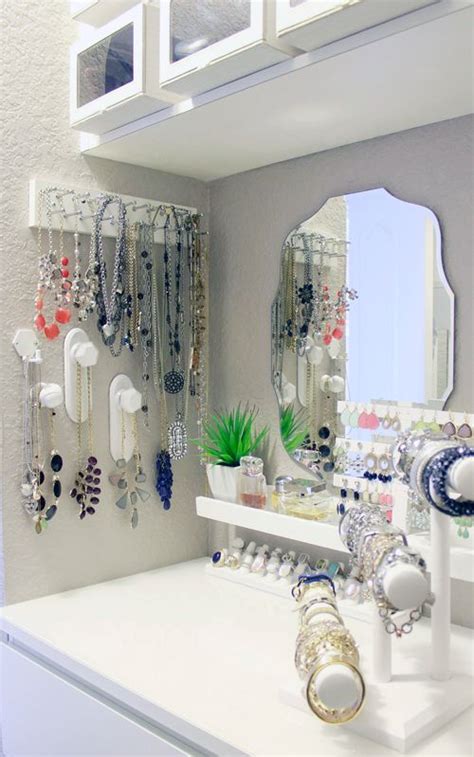 If you're a chronic necklace tangler or someone who always seems to lose just one earring in every pair, it might be time to rethink your jewelry storage. How To Organize Your Jewelry In A Comfy Way: 40 Ideas - DigsDigs