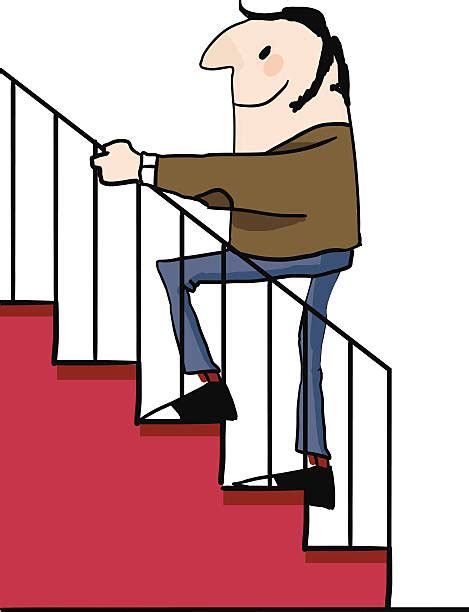 30 Clip Art Of Stair Railings Interior Illustrations Royalty Free