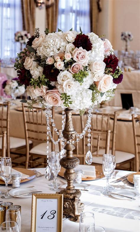 20 Amazing Tall Wedding Centerpieces With Flowers