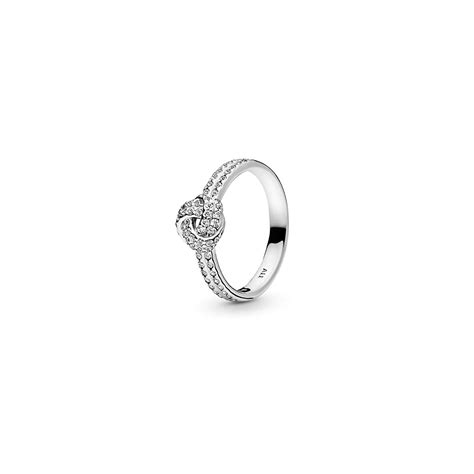 Pandora Jewelry Simple Infinity Band Sterling Silver Ring Promises