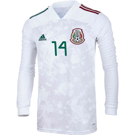 2020 Adidas Diego Lainez Mexico Ls Away Jersey Soccerpro