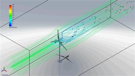 Wind Turbine Animation By Solidworks Youtube