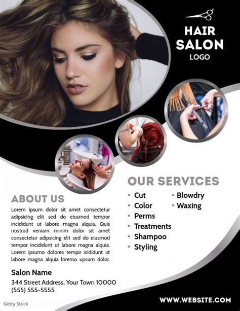 Hair Salon Ad Hair Salon Logos Hair Salon Beauty Salon Posters