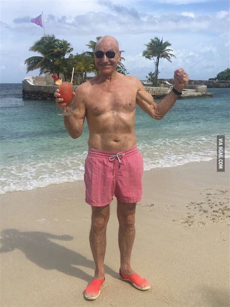 Patrick Stewart Doing Push Ups Every Day 100 Times 100 Times The Press