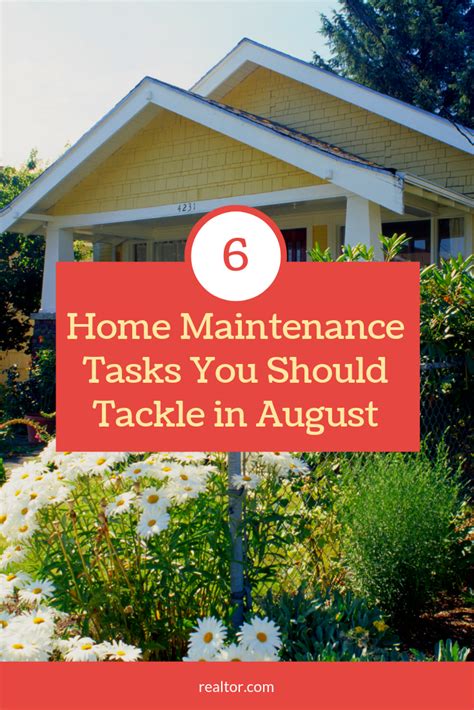 Check Yourself 6 Home Maintenance Tasks You Should Tackle In August