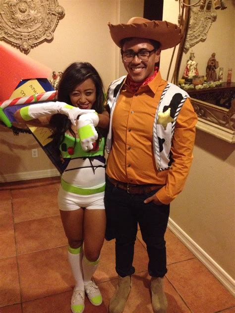 Since Halloween Is Around The Cornerbuzz And Woody Couples Costume