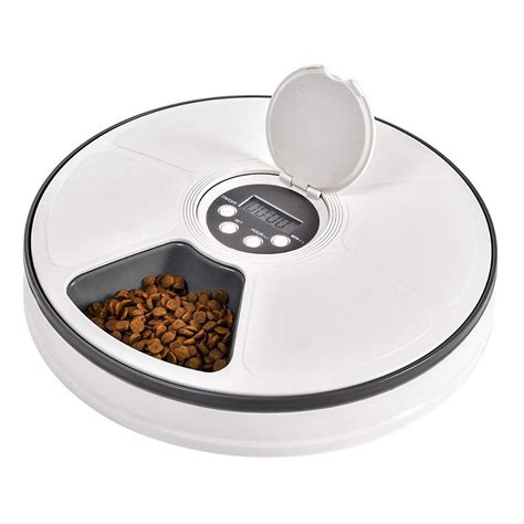 Smart Automatic Pet Food Dispenser 6 Food Gridsdigital Timer