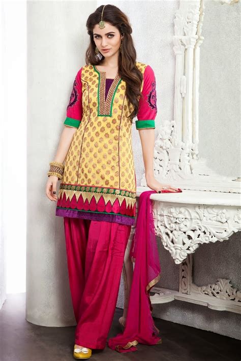Punjabi Suites Designs Party Wear 2014 Salwar Kameez Boutique New