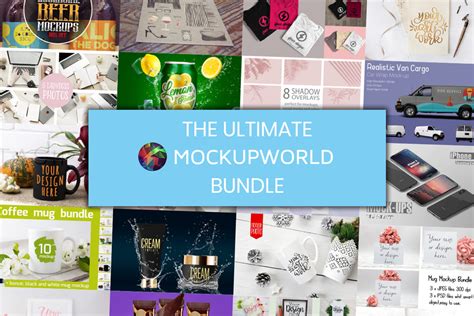 Ultimate Mockupworld Bundle Bundle · Creative Fabrica