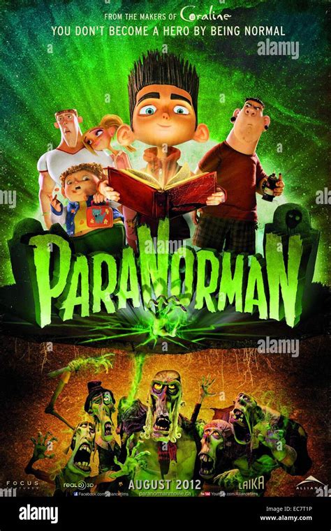 Paranorman Is A 2012 American 3d Stop Motion Animated Comedy Horror