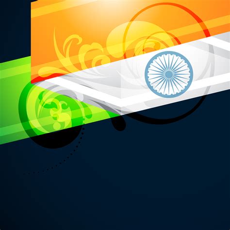 Indian Flag Design 455956 Vector Art At Vecteezy