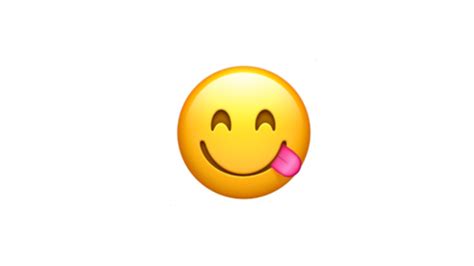 Whatsapp ¿qué Significa El Emoji De Cara Sonriente Y Saboreando Comida