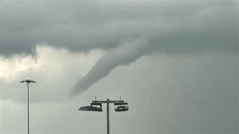 Uk Weather Ominous Funnel Clouds Spotted As Nation Is Battered By