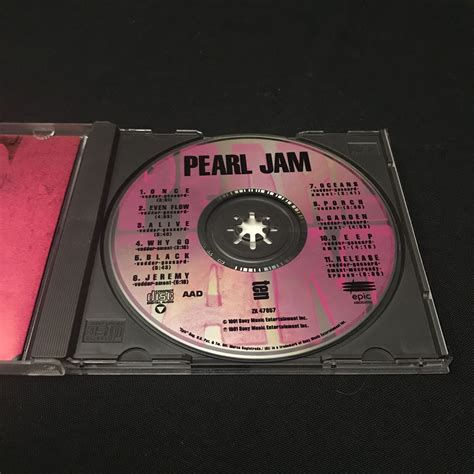 Pearl Jam Ten Cd Mint 1991 First Pressing Grunge Rock Eclectic Sounds