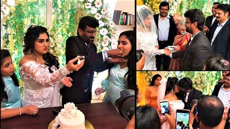 Veteran actor vijayakumar's daughter vanitha vijayakumar was embroiled in controversies when she married peter paul an alleged filmmaker on june 27th in a star hotel. Vanitha Vijayakumar - Peter paul Wedding Pics ...