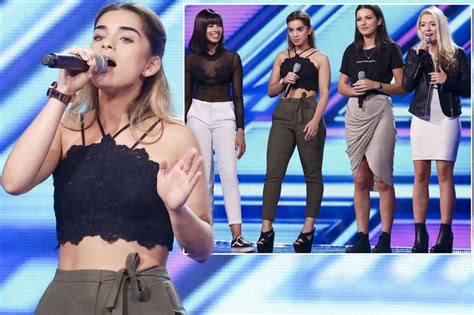 X Factors Four Of Diamonds Put Together By The Talent Show After First Auditioning As Solo