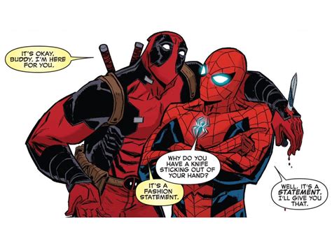 Deadpool Vs Spiderman Comic