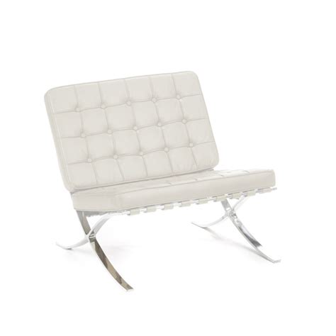 Barcelona Chair Creme Luxe Rentals