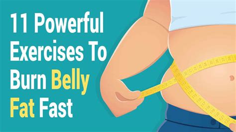 Powerful Exercises To Burn Belly Fat Fast