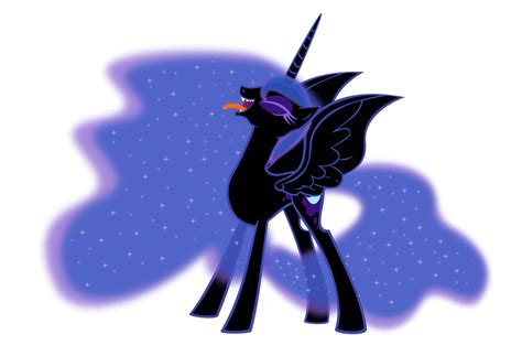 Walking into the forest hadn't been any trouble. Nightmare Moon's wet mouth 3 by emu34b on DeviantArt