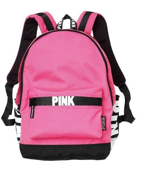 Victorias Secret Pink Logo Marled Large Campus Backpack Bookbag Carry