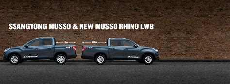 Ssangyong Musso Rhino Pick Up Car Sales Charters Reading