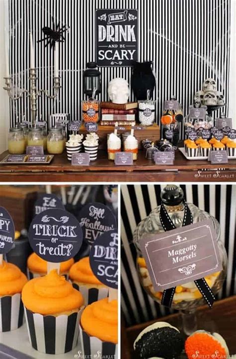 37 Halloween Party Ideas Crafts Favors Games And Treats