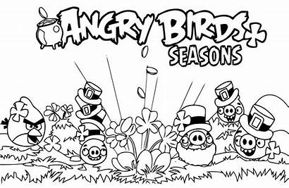 Angry Birds Coloring Coloriage Children Pages Imprimer