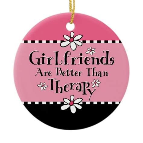 Girlfriend Therapy Personalized Ornament Zazzle