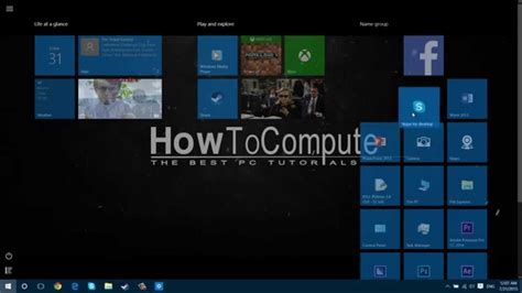 How To Make Windows 10 Start Menu Full Screen Like Windows 8