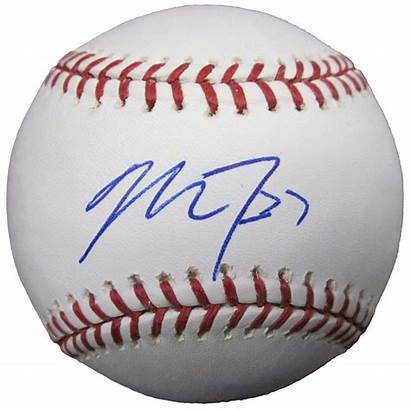 Baseball Trout Mike Signed Autograph Autographs Sports