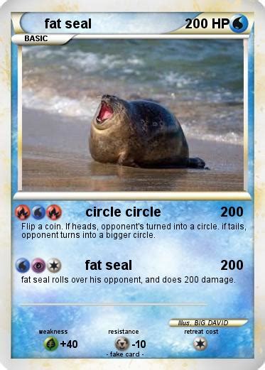Pokémon Fat Seal 3 3 Circle Circle My Pokemon Card