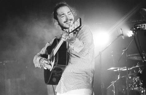 Watch Post Malone Grab A Guitar And Debut His Moody New Sound With