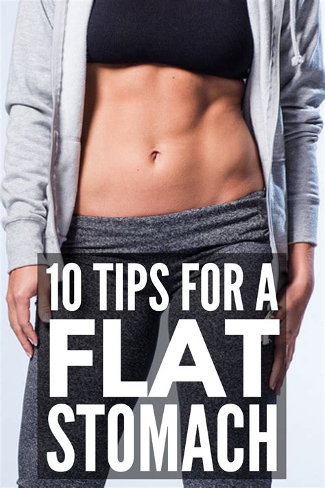 How To Get A Flat Stomach 10 Tips And Exercises That Work With Images