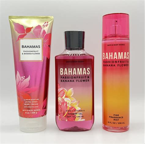 Bath And Body Works Bahamas Passionfruit And Banana Flower Fine