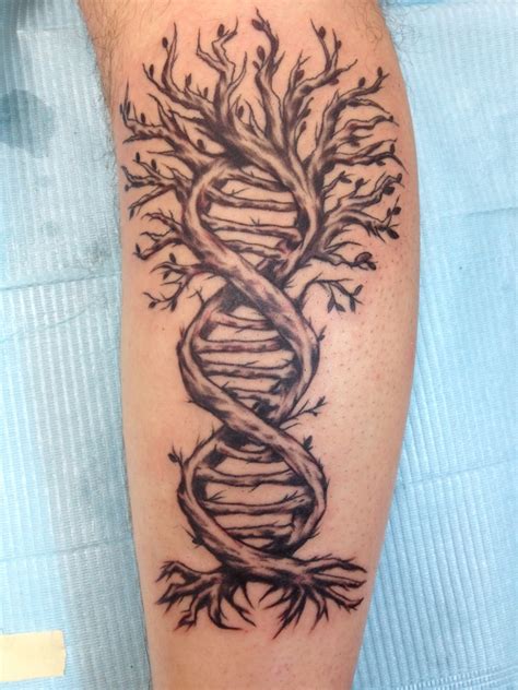 — Dna Tree Tattoo Done At Paradox Tattoo In