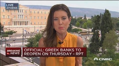 Greek Banks To Reopen On Thursday Report