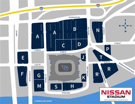 Nissanstadiumparkingmap Stadium Parking Guides