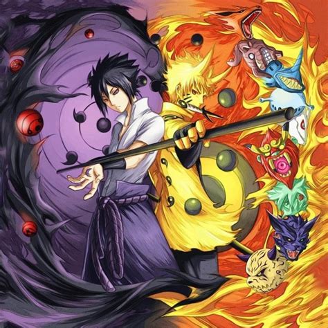 30 Naruto Vs Sasuke Hd Wallpaper